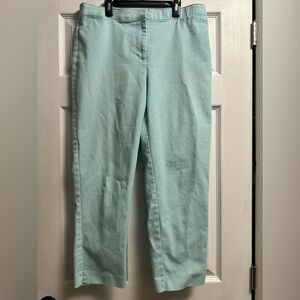 Ruby Rd Mint Colored Chino Pants Size 12